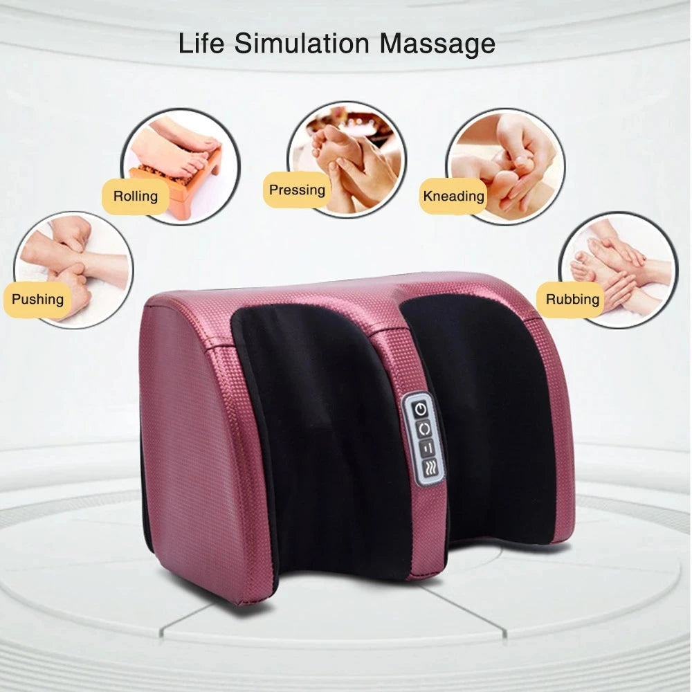 Premium Shiatsu Heat Foot Massager™ — Deep Tissue & Circulation Booster
