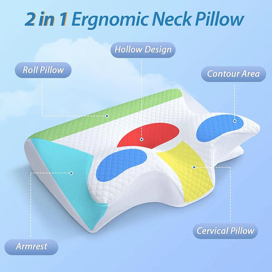 Orthopedic Memory Foam Cervical Pillow™ — Neck Pain & Posture Support