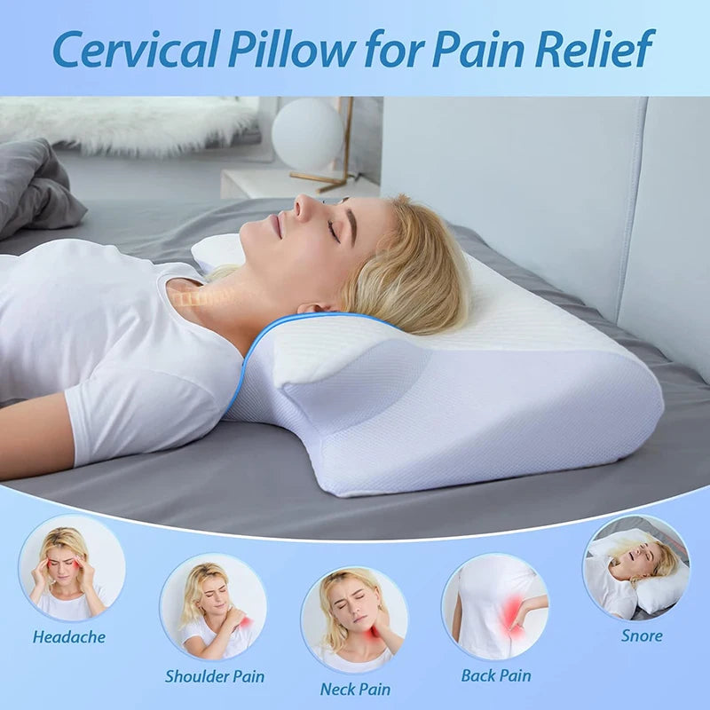 Orthopedic Memory Foam Cervical Pillow™ — Neck Pain & Posture Support
