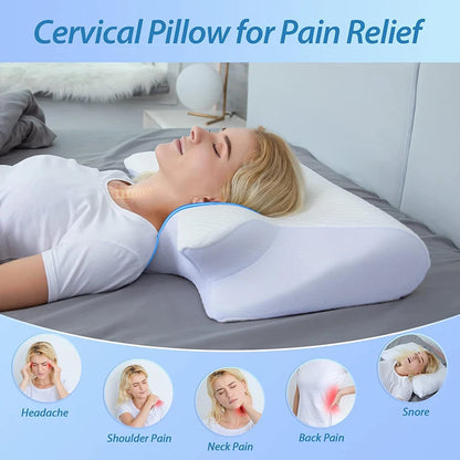 Orthopedic Memory Foam Cervical Pillow™ — Neck Pain & Posture Support